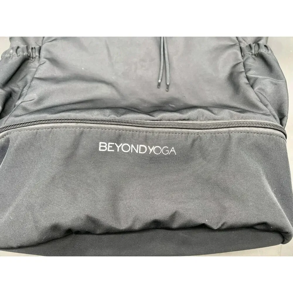 Beyond‎ Yoga Gym Bag Convertible Backpack Black